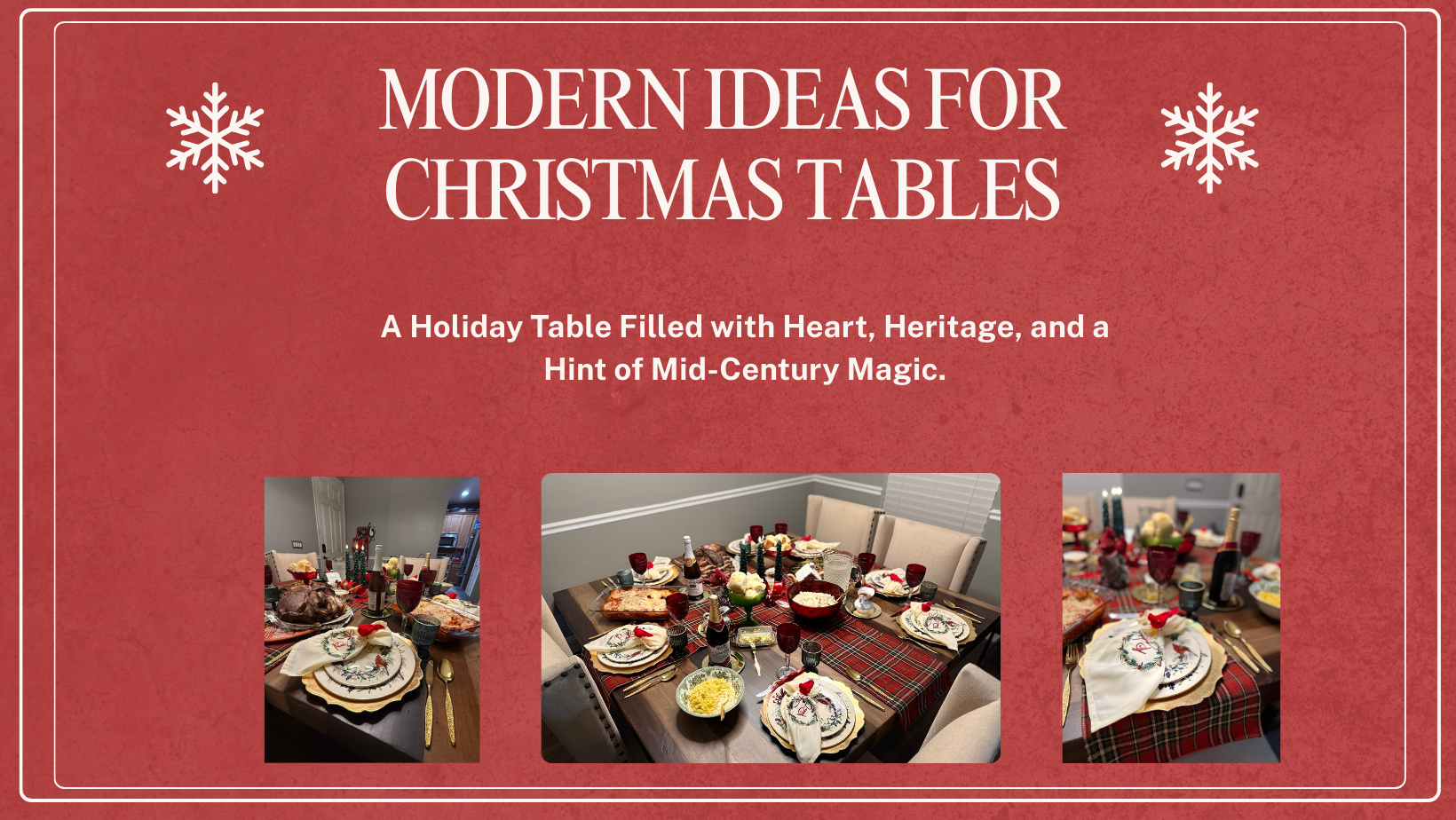 Christmas Table Blog